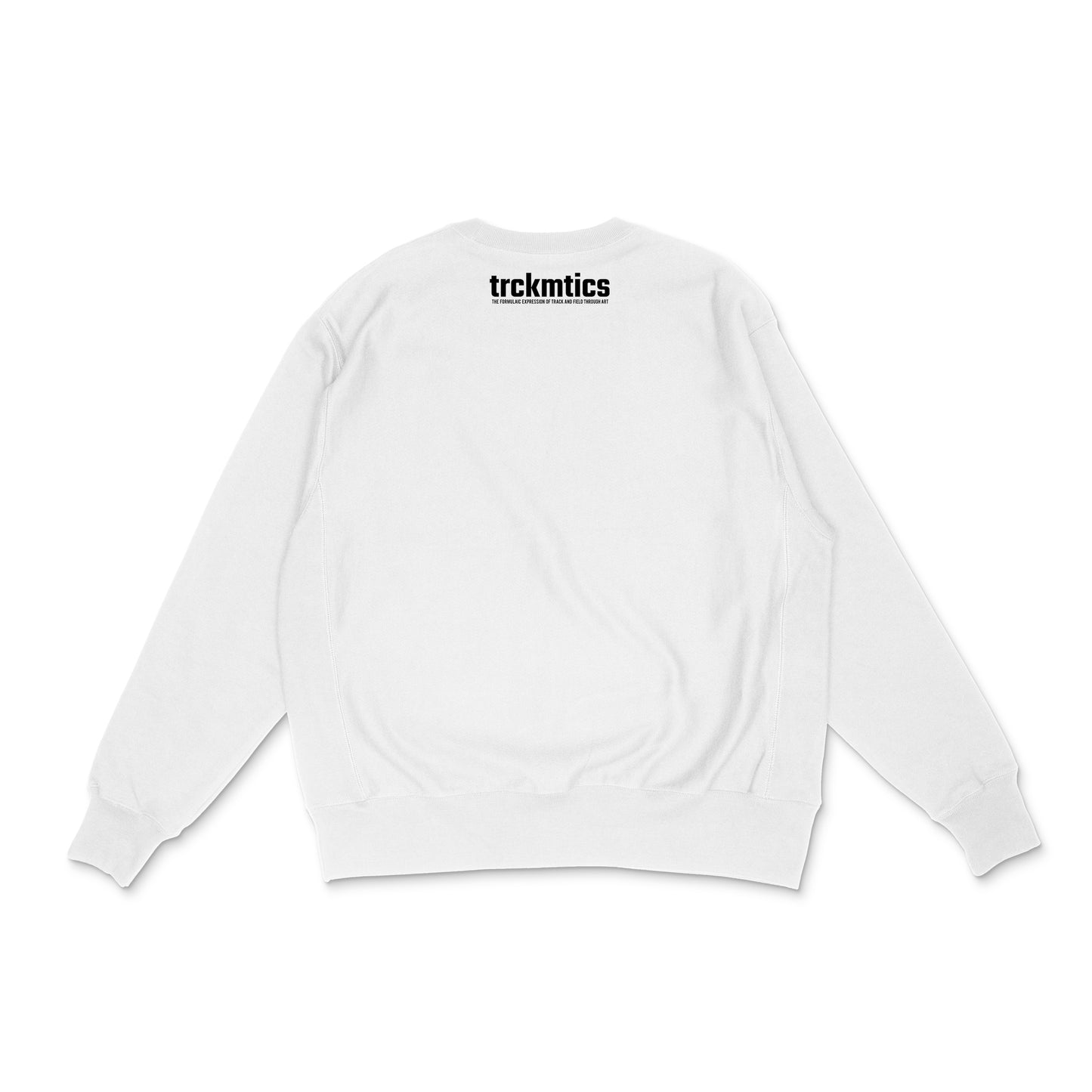 Final Sprint Crew-neck White Sweater