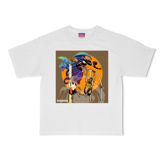 Fly with the Dragons White T-shirt