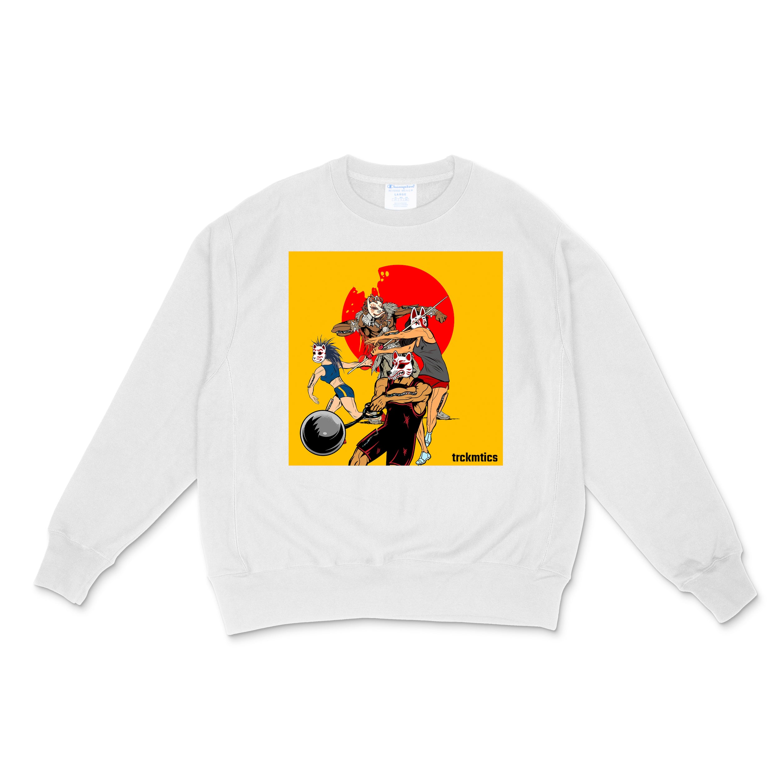 The Dream Team White Crew neck Sweater